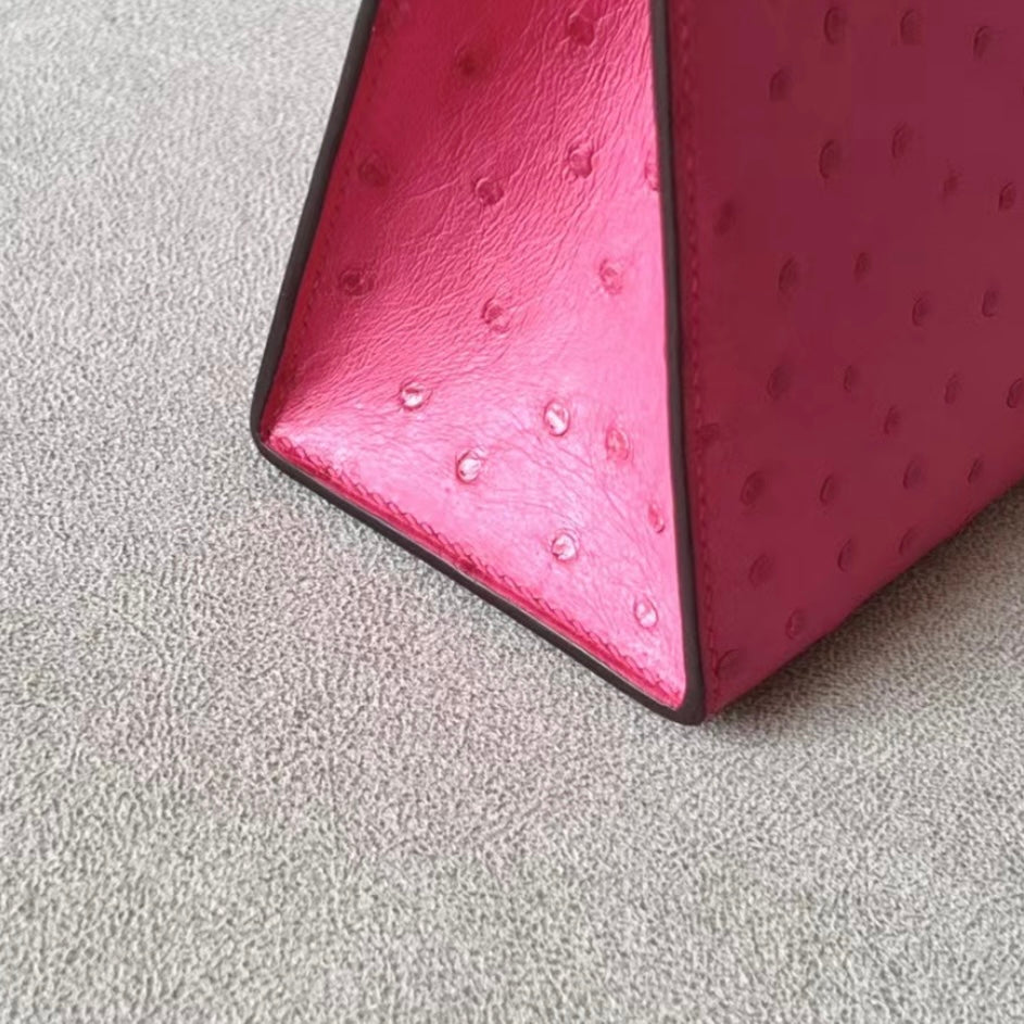 CANDY PINK OSTRICH - CUSTOM