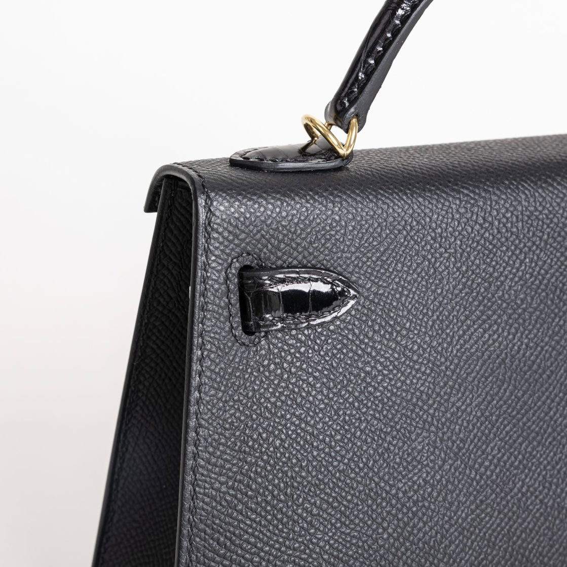 NOIR TOUCH EPSOM/CROCODILE - CUSTOM