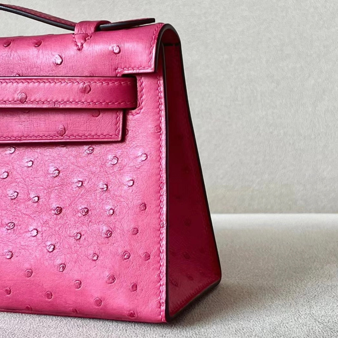CANDY PINK OSTRICH - CUSTOM