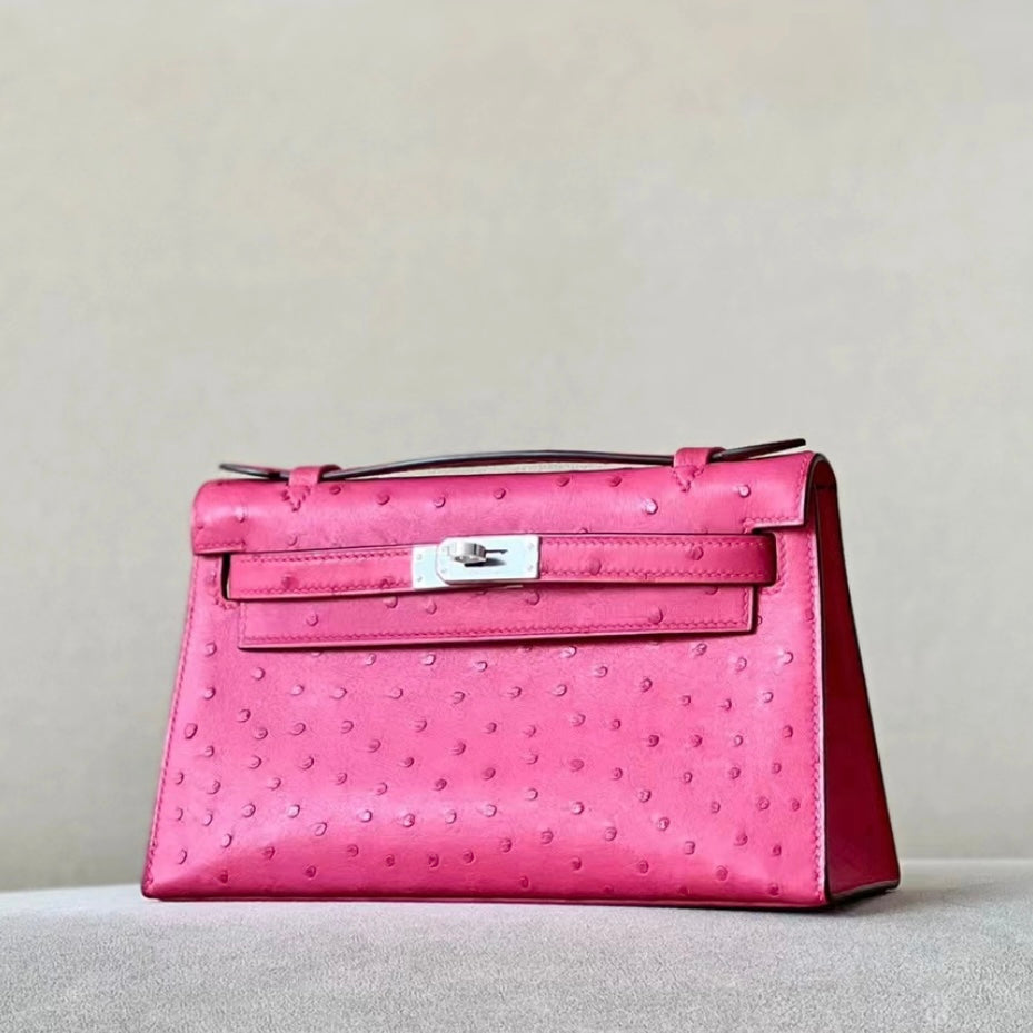 CANDY PINK OSTRICH - CUSTOM