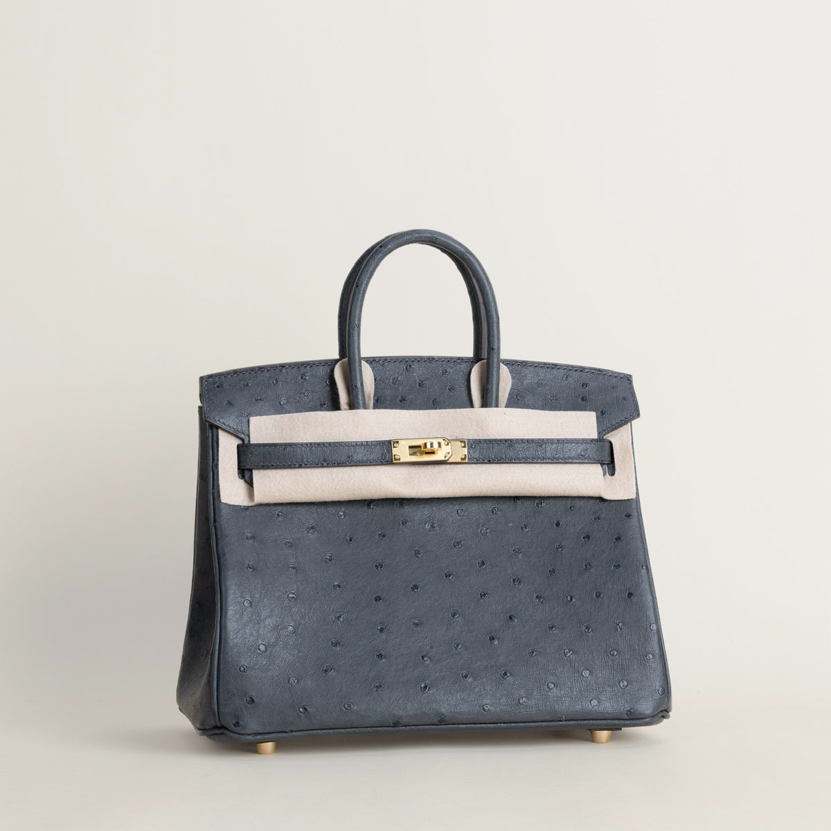 TOKIO OSTRICH GRAPHITE - CUSTOM