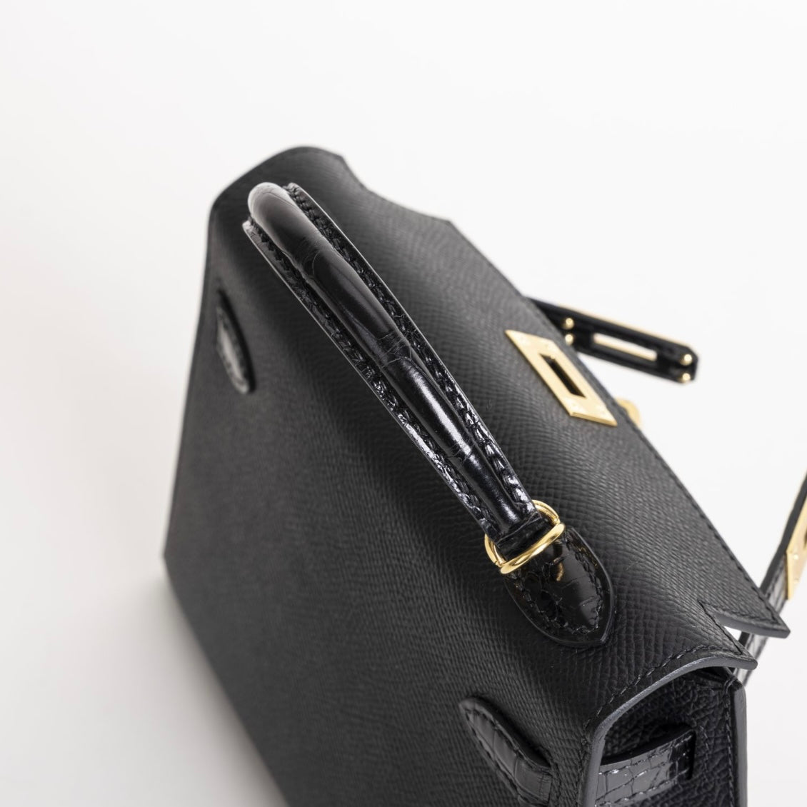 NOIR TOUCH EPSOM/CROCODILE - CUSTOM