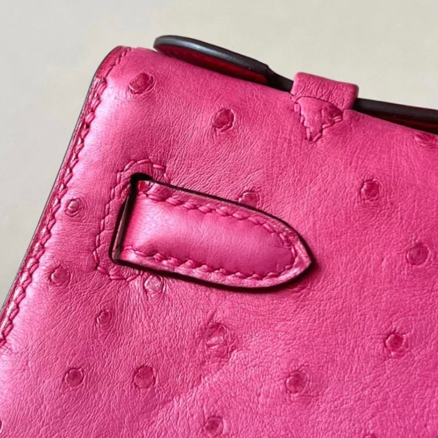 CANDY PINK OSTRICH - CUSTOM