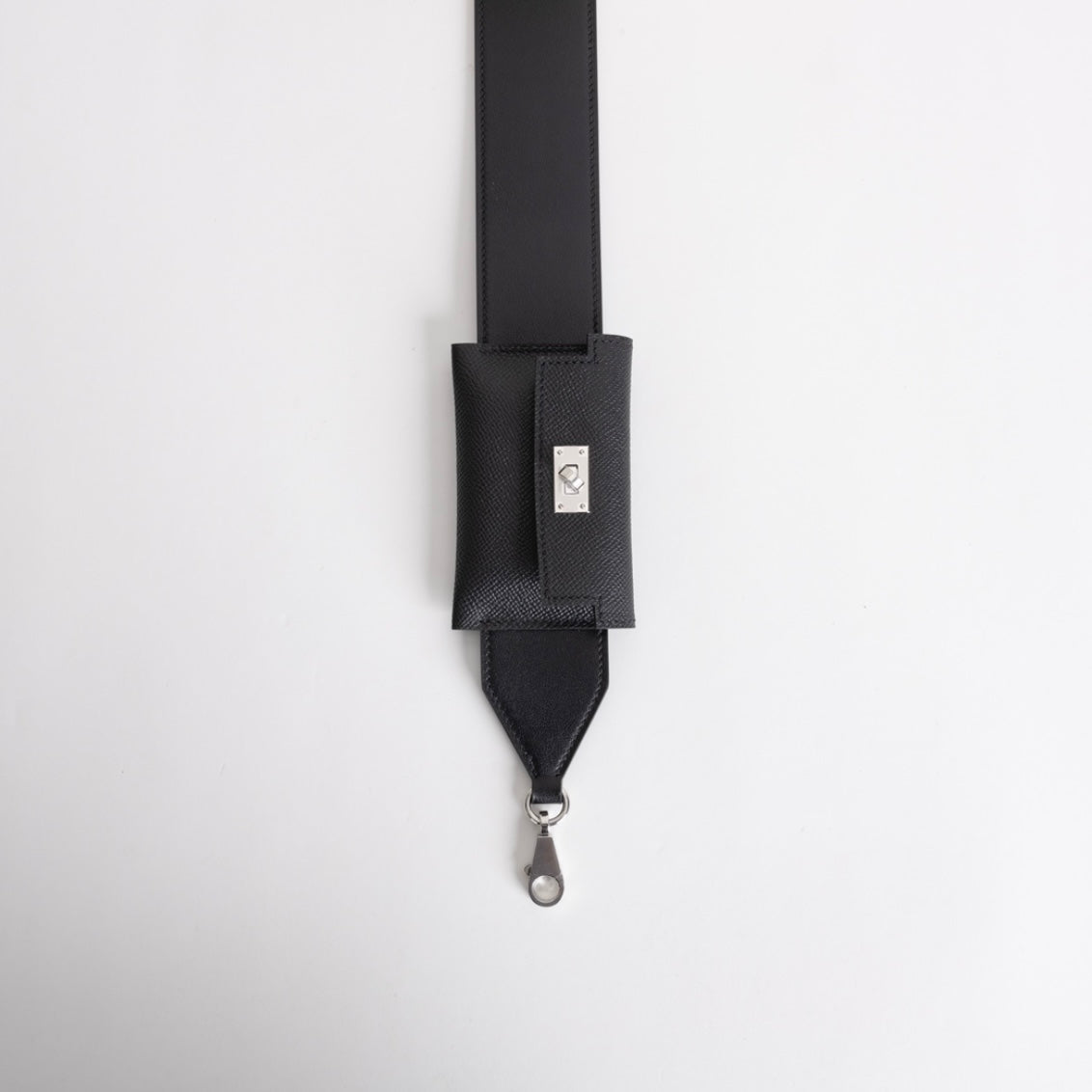 POCKET SHOULDER STRAP NOIR SWIFT/EPSOM - CUSTOM