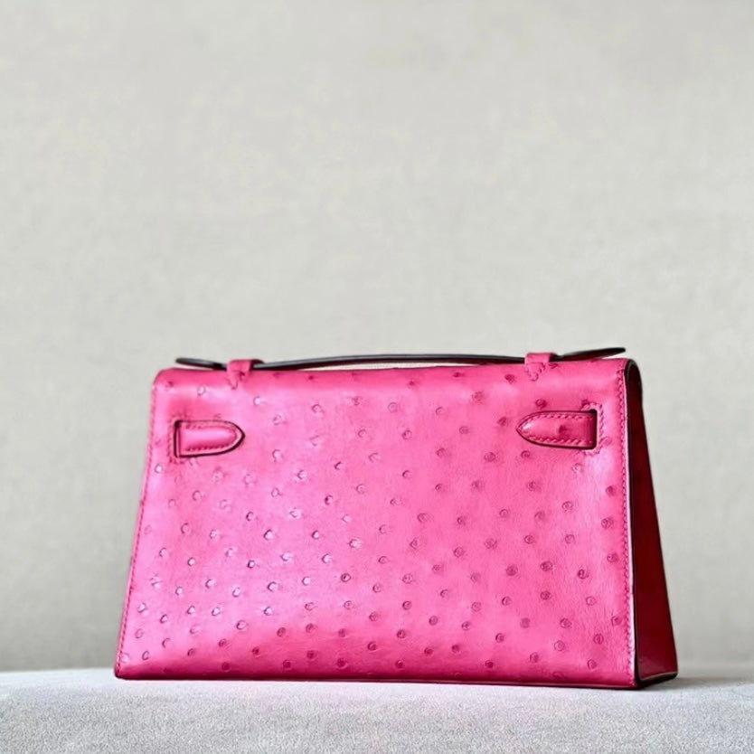 CANDY PINK OSTRICH - CUSTOM