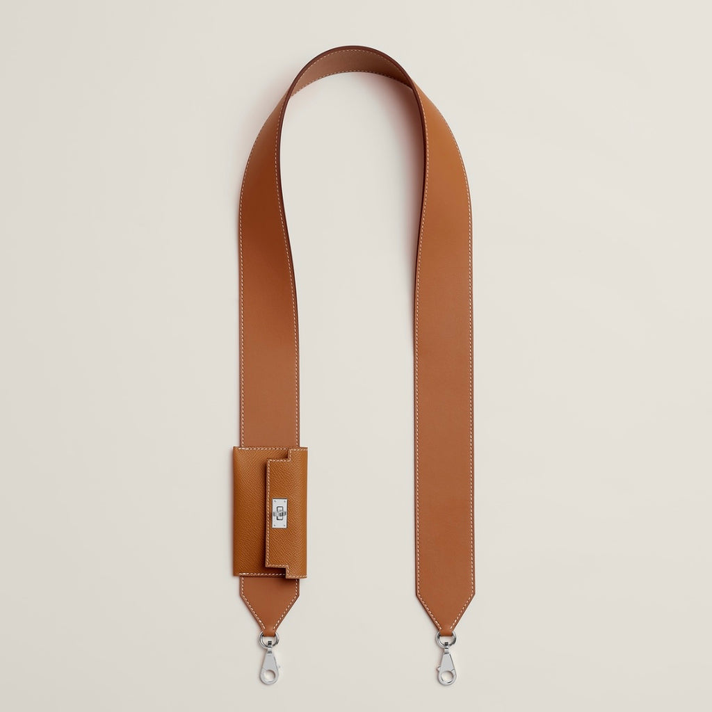 POCKET SHOULDER STRAP GOLD SWIFT/EPSOM - CUSTOM