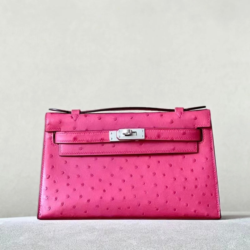 CANDY PINK OSTRICH - CUSTOM