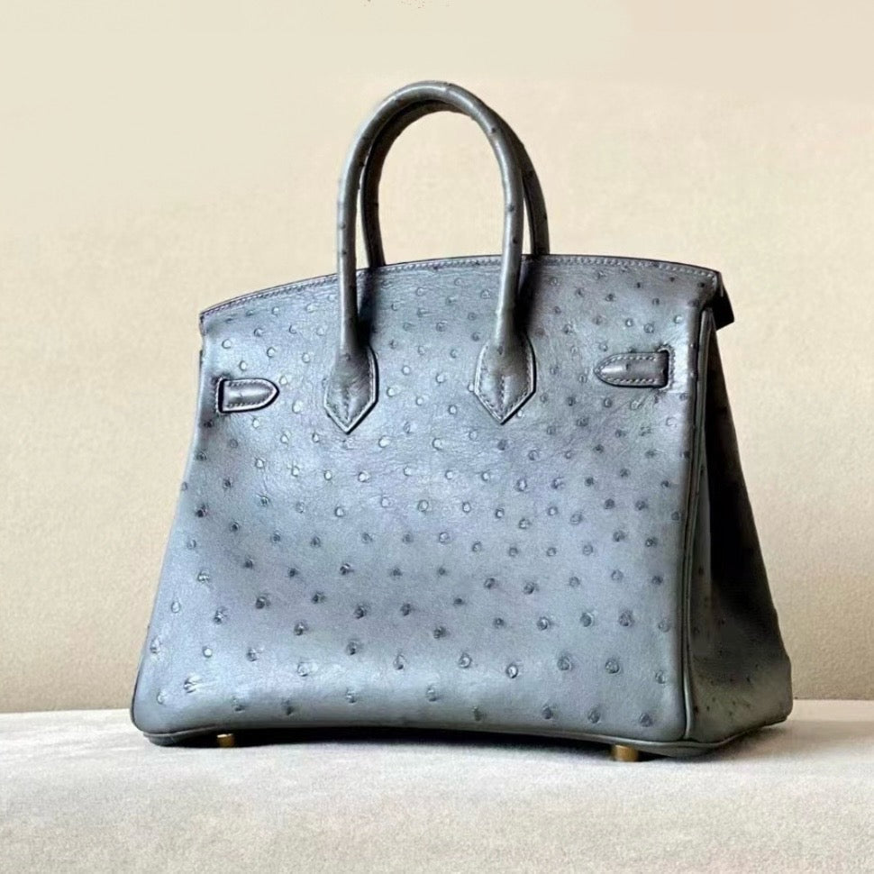 ETAIN GREY OSTRICH - CUSTOM