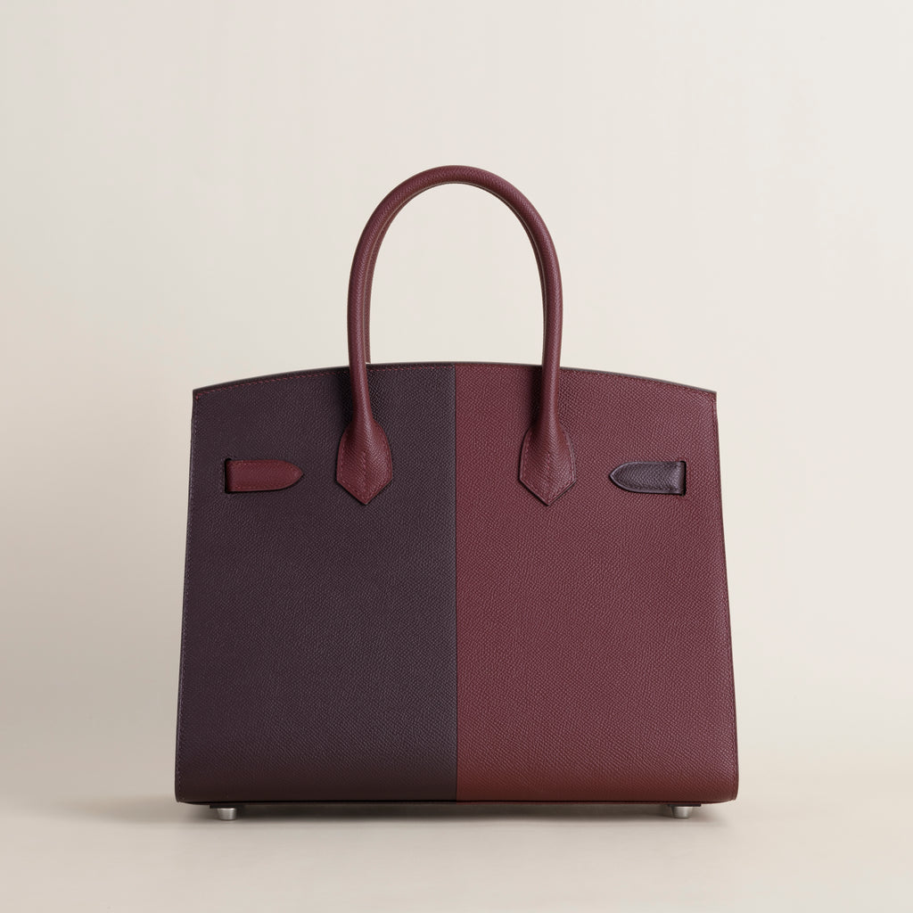 TOKIO REVERSE EPSOM COLORBLOCK MERLOT - CUSTOM