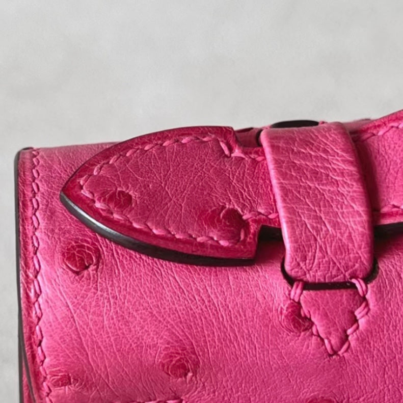 CANDY PINK OSTRICH - CUSTOM