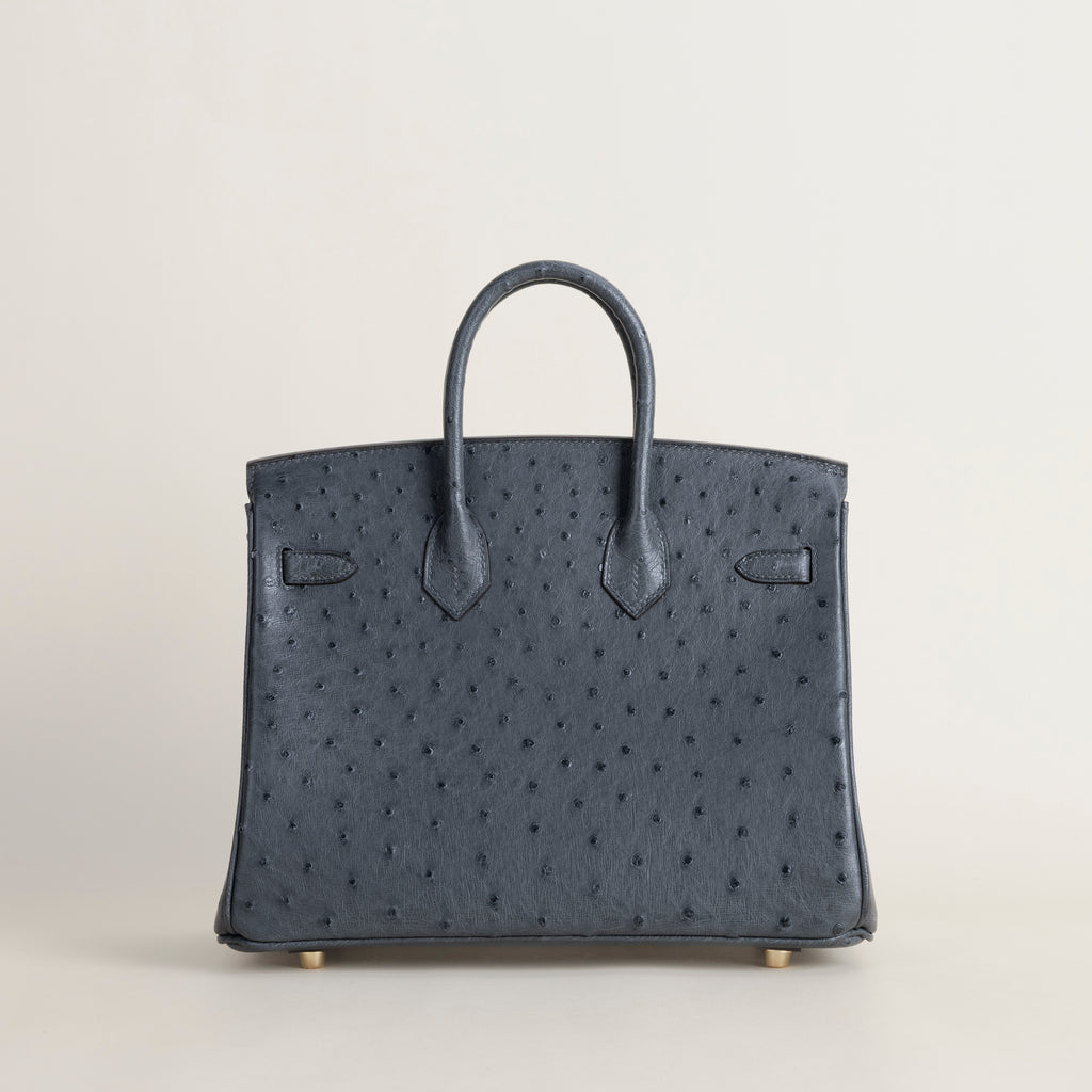 TOKIO OSTRICH GRAPHITE - CUSTOM