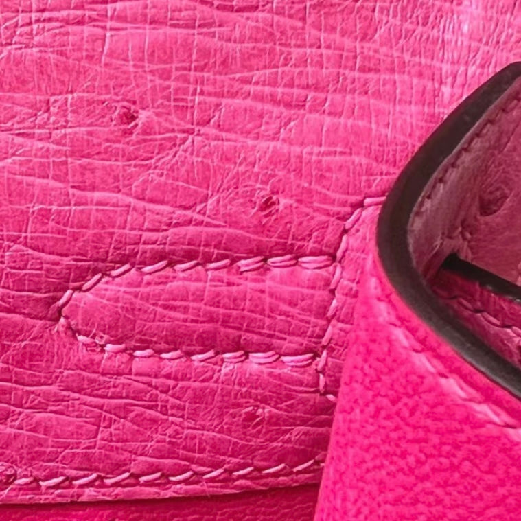 CANDY PINK OSTRICH - CUSTOM