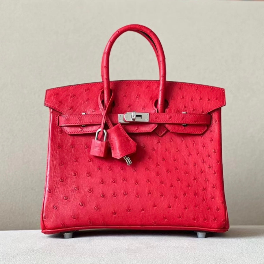FERRARI RED OSTRICH - CUSTOM