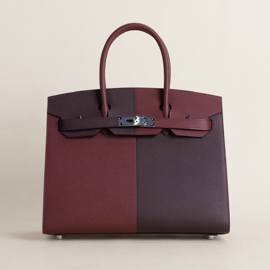 TOKIO REVERSE EPSOM COLORBLOCK MERLOT - CUSTOM
