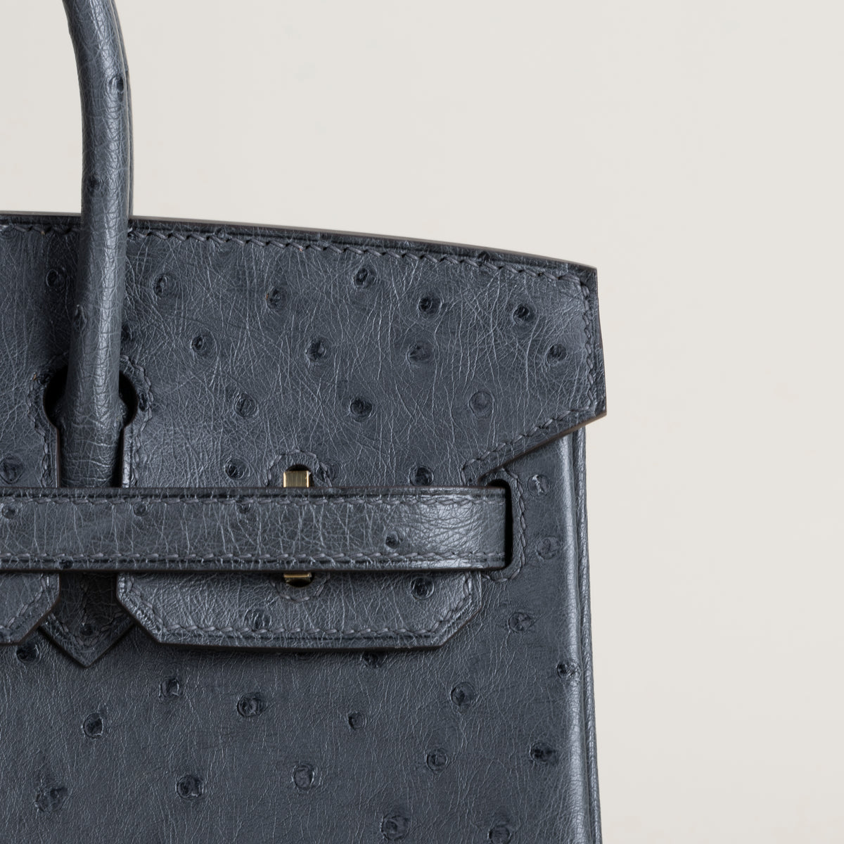 TOKIO OSTRICH GRAPHITE - CUSTOM