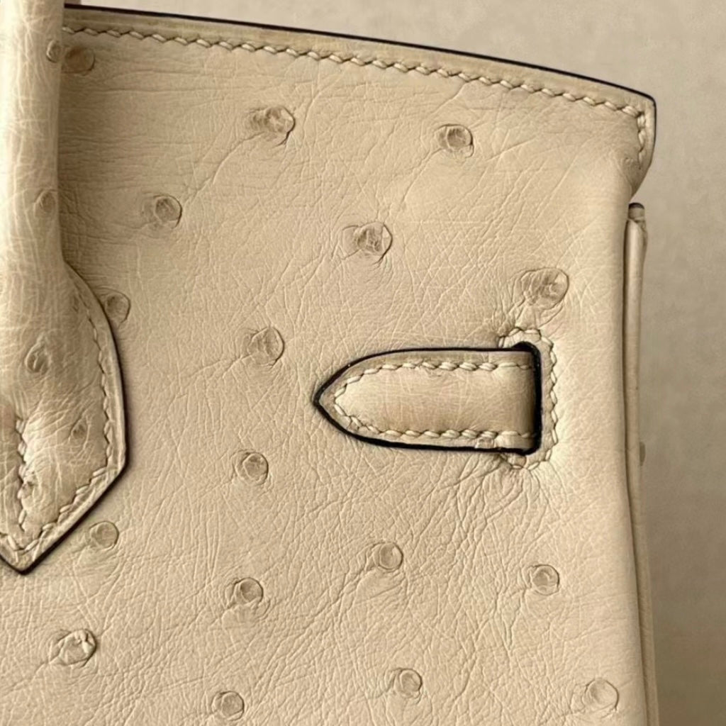 LIGHT KHAKI OSTRICH - CUSTOM