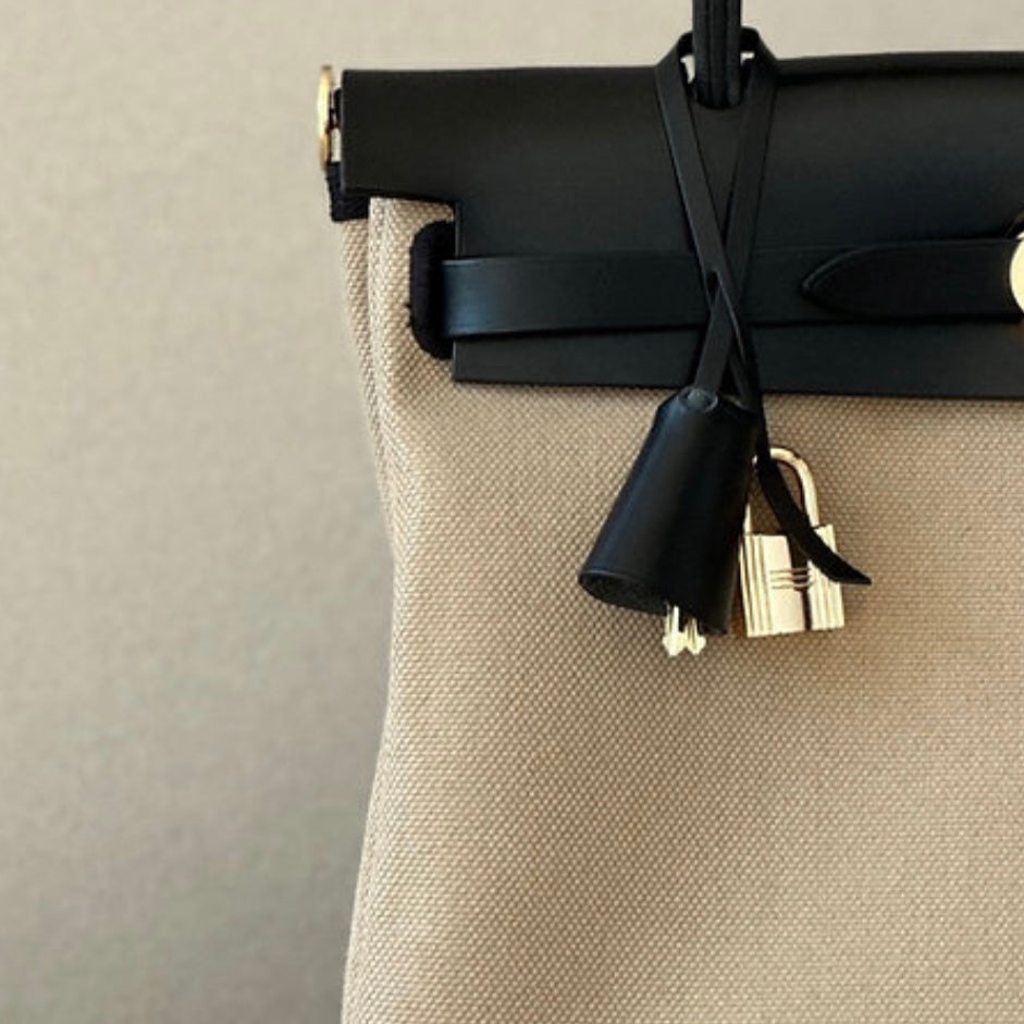 BEIGE FLORENCE - BLACK