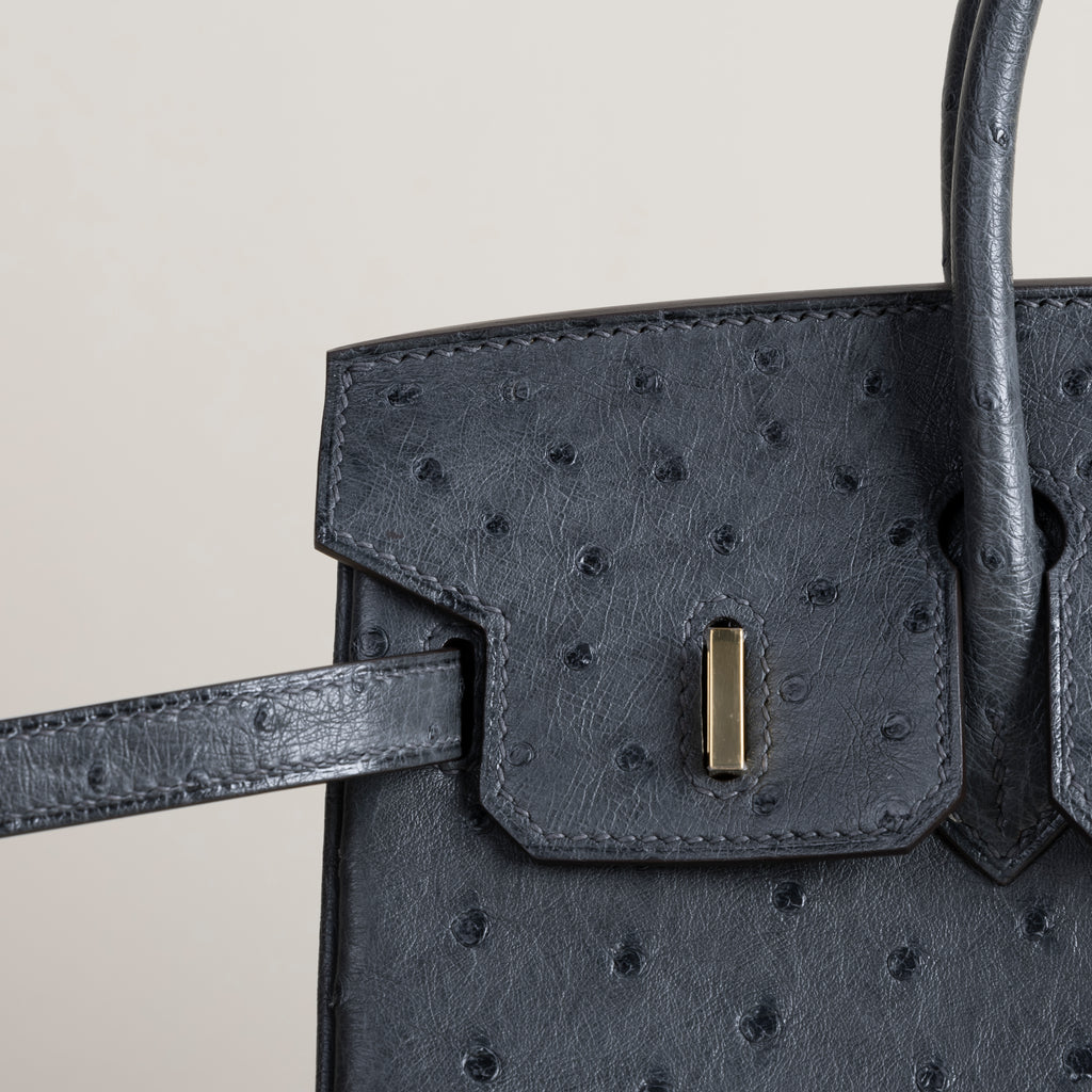 TOKIO OSTRICH GRAPHITE - CUSTOM