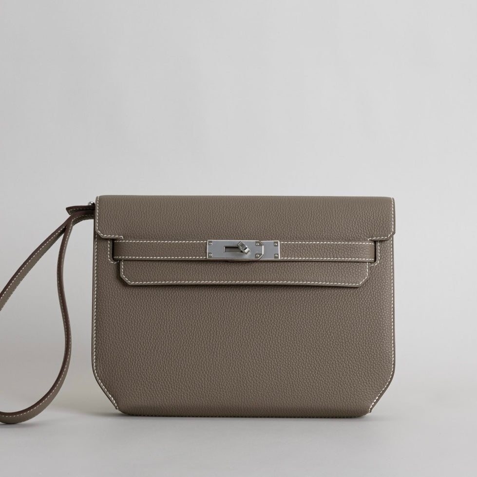 MEN'S CLUTCH ETOUPE TOGO - CUSTOM