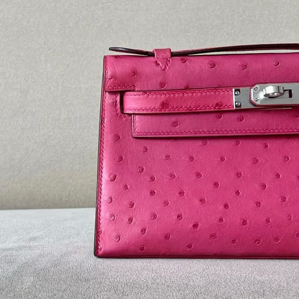 CANDY PINK OSTRICH - CUSTOM