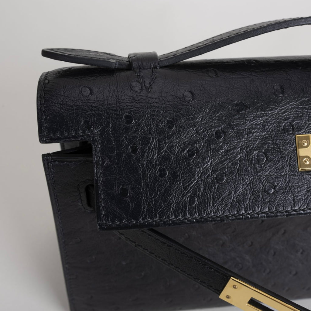 NOIR OSTRICH - CUSTOM