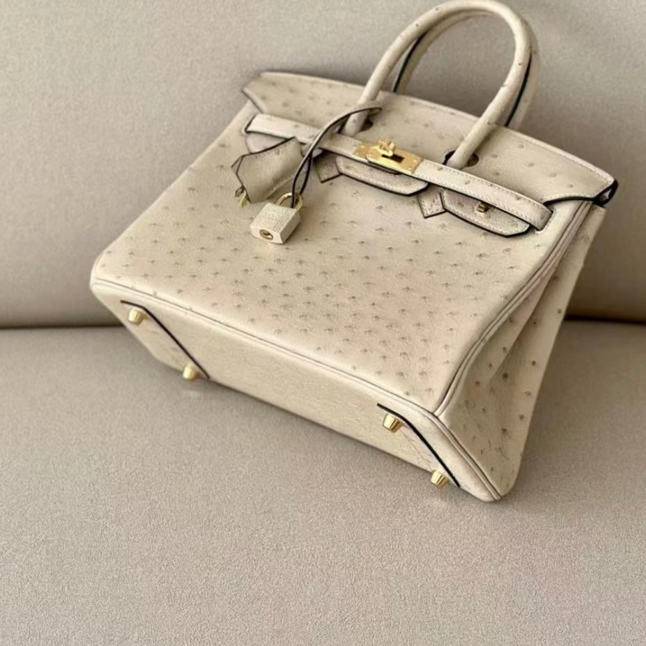 LIGHT KHAKI OSTRICH - CUSTOM