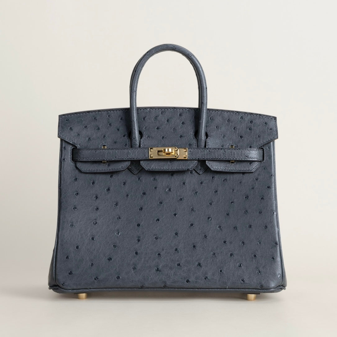 TOKIO OSTRICH GRAPHITE - CUSTOM