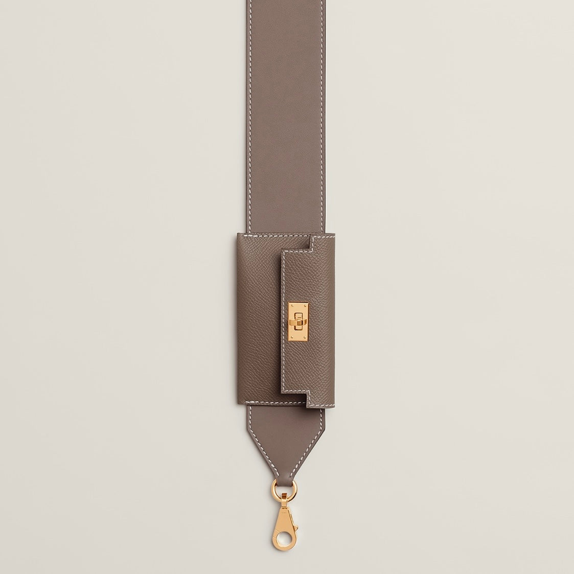 POCKET SHOULDER STRAP ETOUPE SWIFT/EPSOM - CUSTOM