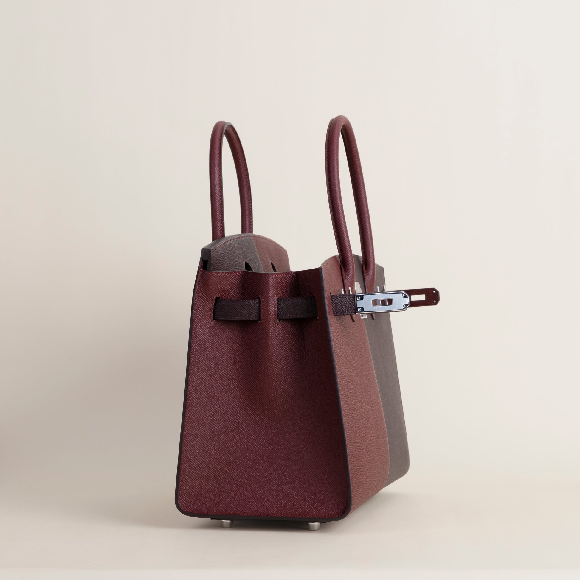 TOKIO REVERSE EPSOM COLORBLOCK MERLOT - CUSTOM