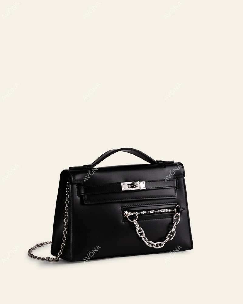 AYLO ONYX REBEL - S - (W 22 × H 14 × D 6 cm) / SILVER