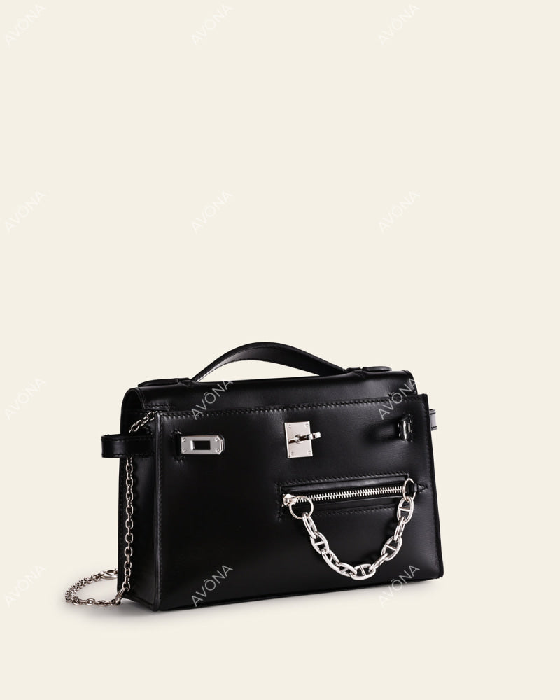 AYLO ONYX REBEL - S - (W 22 × H 14 × D 6 cm) / SILVER