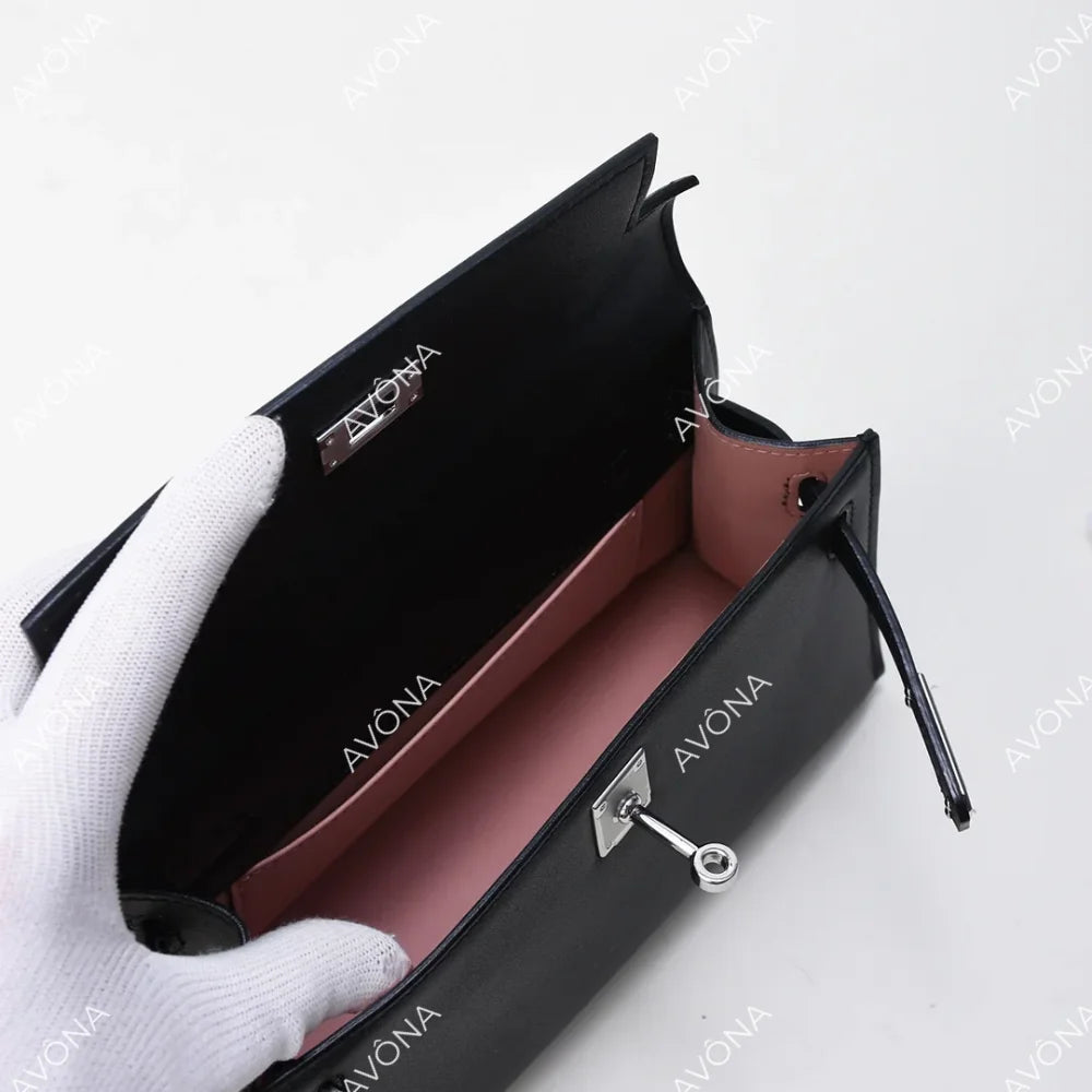 AYLO ROSE NOIR II S (22x14x8cm) / SILVER