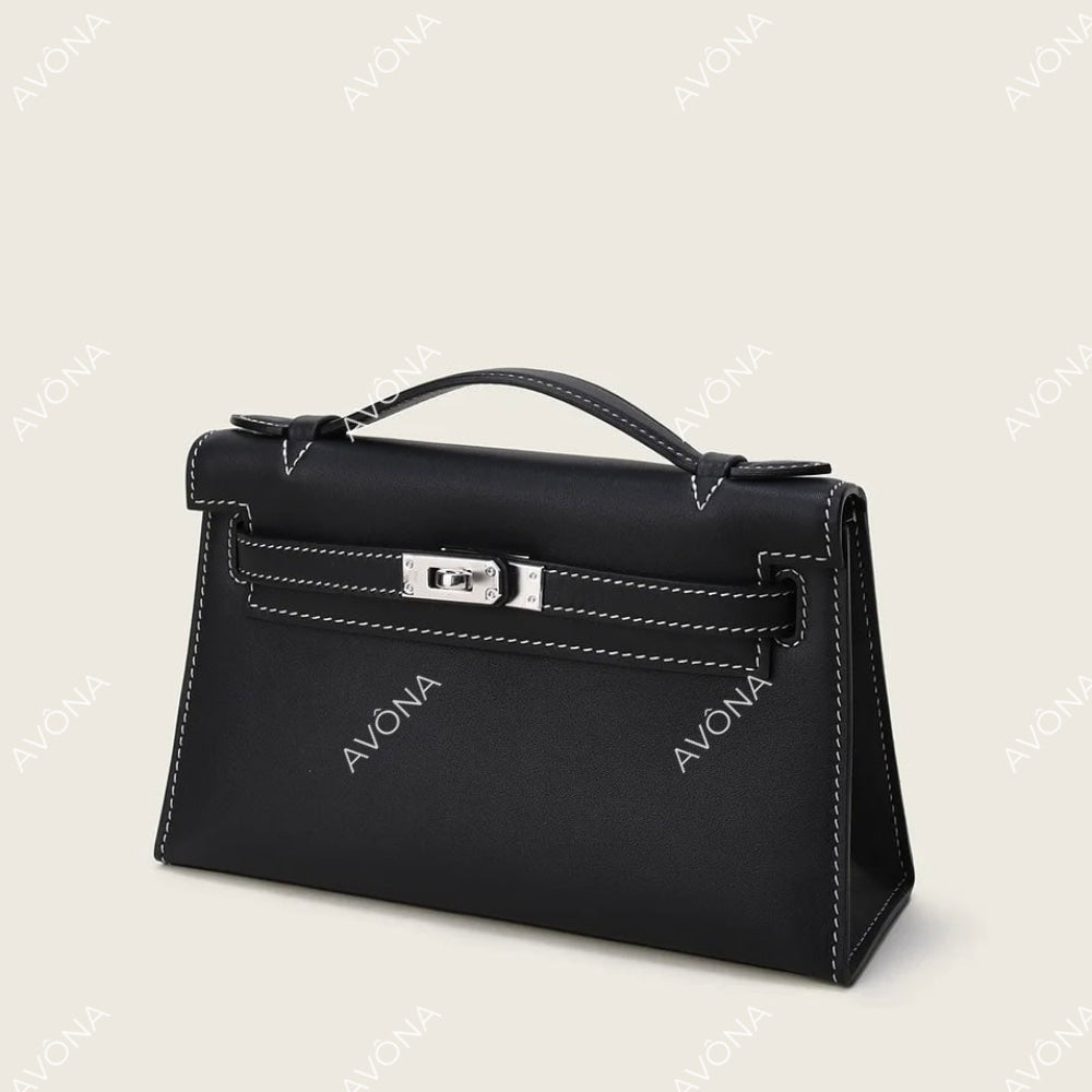 AYLO ROSE NOIR S (22x14x8cm) / SILVER