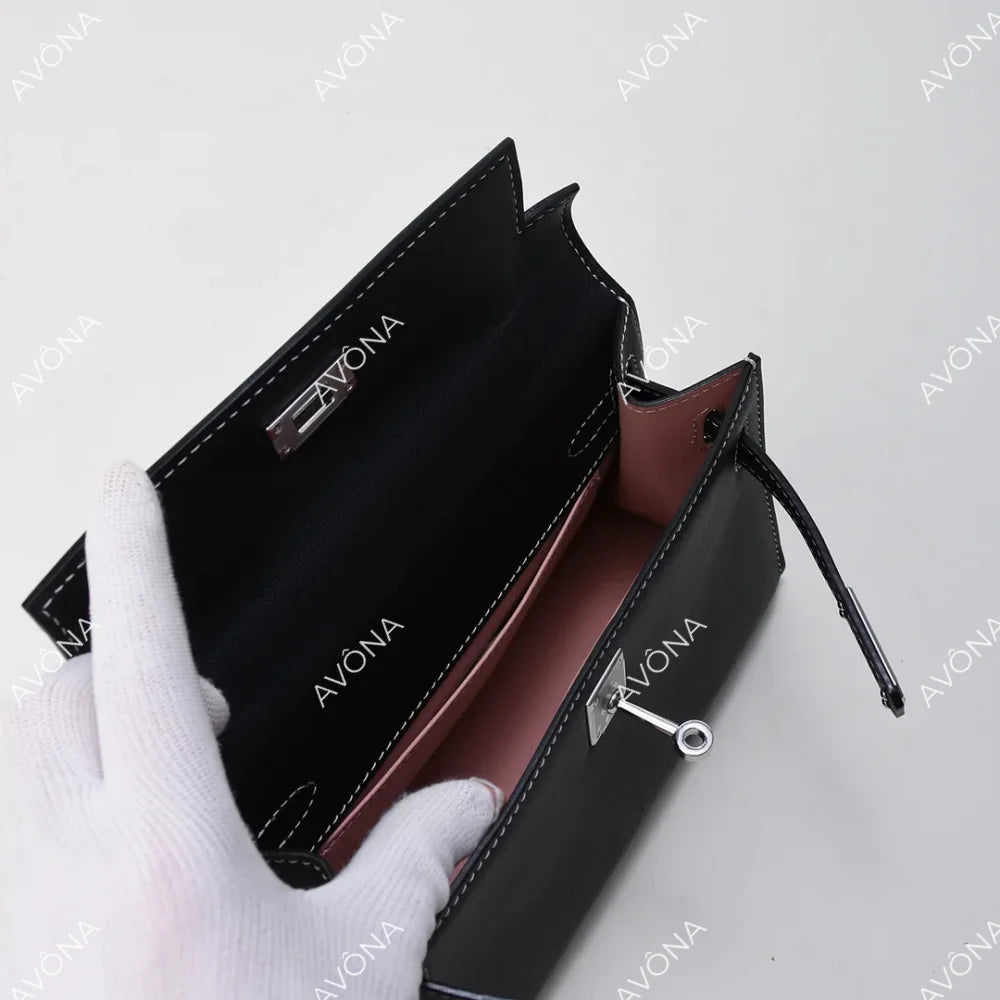 AYLO ROSE NOIR S (22x14x8cm) / SILVER