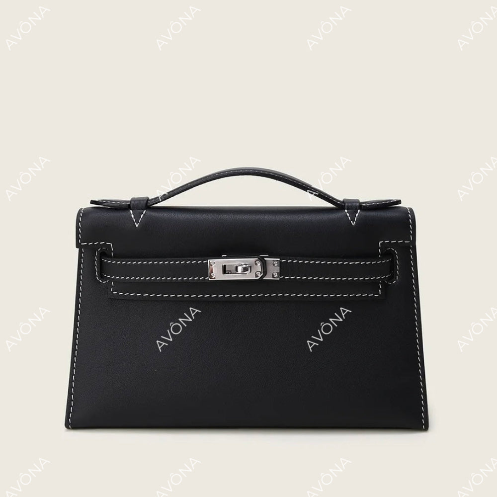 AYLO ROSE NOIR S (22x14x8cm) / SILVER