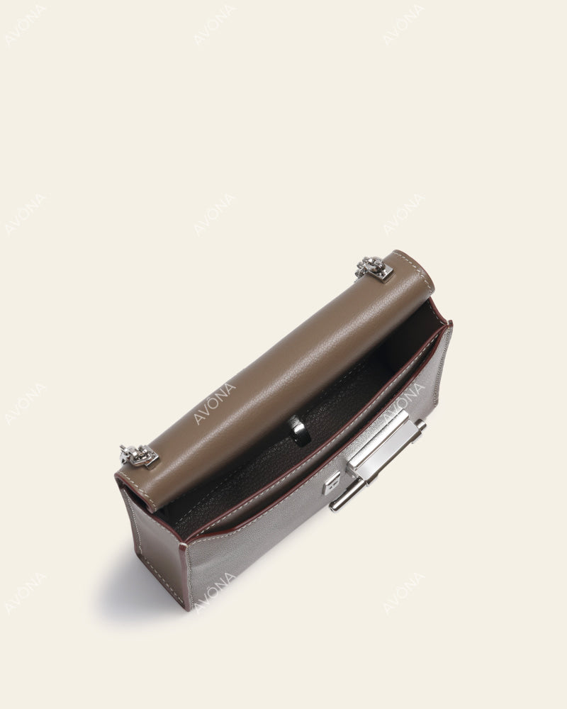CAPRI PEBBLE - XS - (W 17 x H 15 x D 5 cm) / SILVER