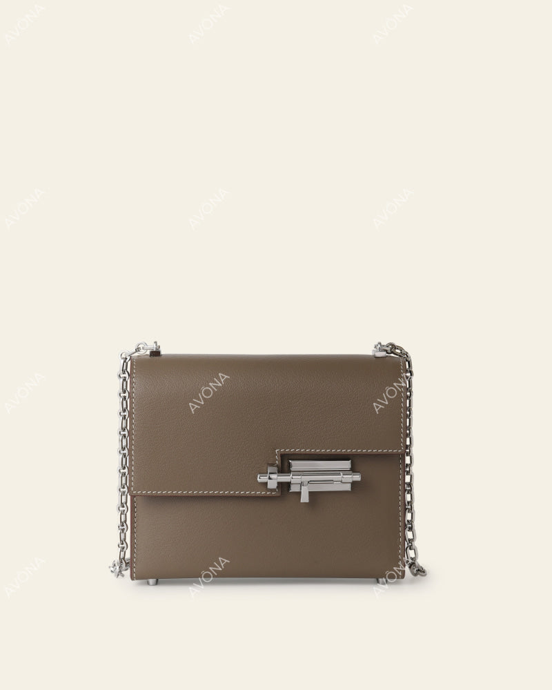 CAPRI PEBBLE - XS - (W 17 x H 15 x D 5 cm) / SILVER