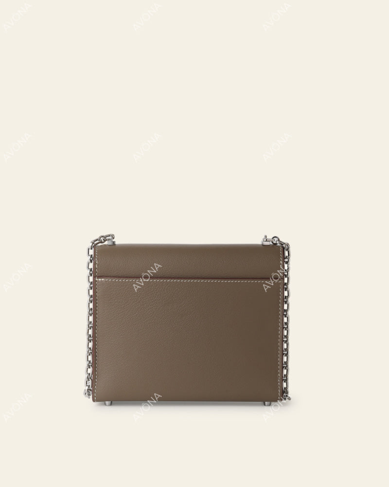 CAPRI PEBBLE - XS - (W 17 x H 15 x D 5 cm) / SILVER