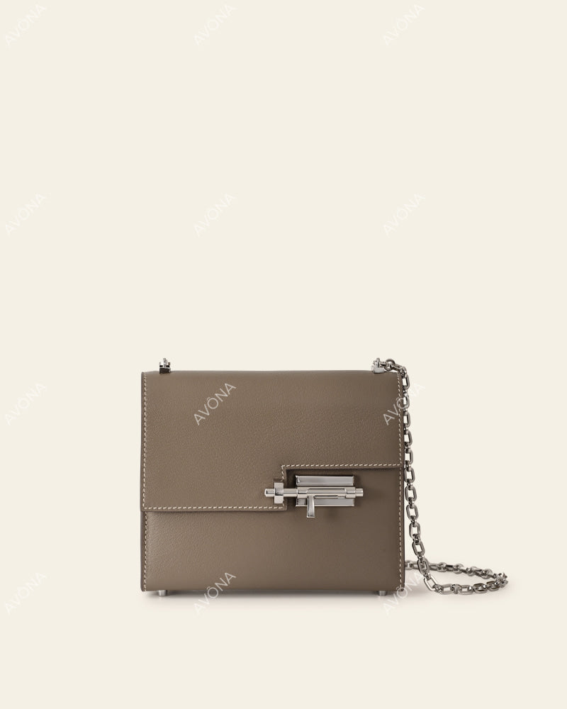 CAPRI PEBBLE - XS - (W 17 x H 15 x D 5 cm) / SILVER