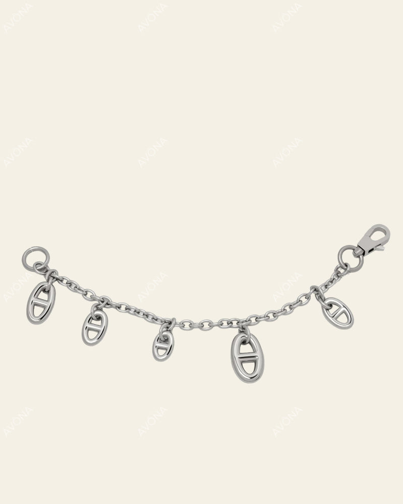 CHAIN STRAP EXTENDER - SILVER