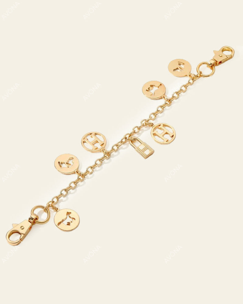 CHARM PARADE BAG CHARM - GOLD