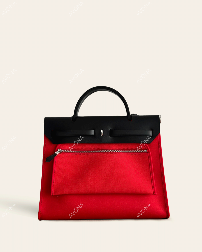 FLORENCE BERRI ONYX - M - (W 31 x H 26 x D 9 cm) / SILVER