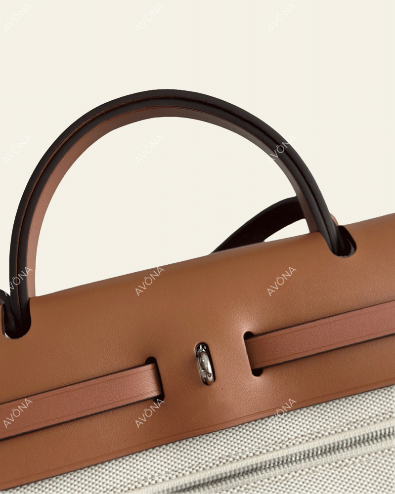 FLORENCE MILKSHAKE - GOLDEN BROWN - M - (W 31 x H 26 x D 9 cm) / SILVER