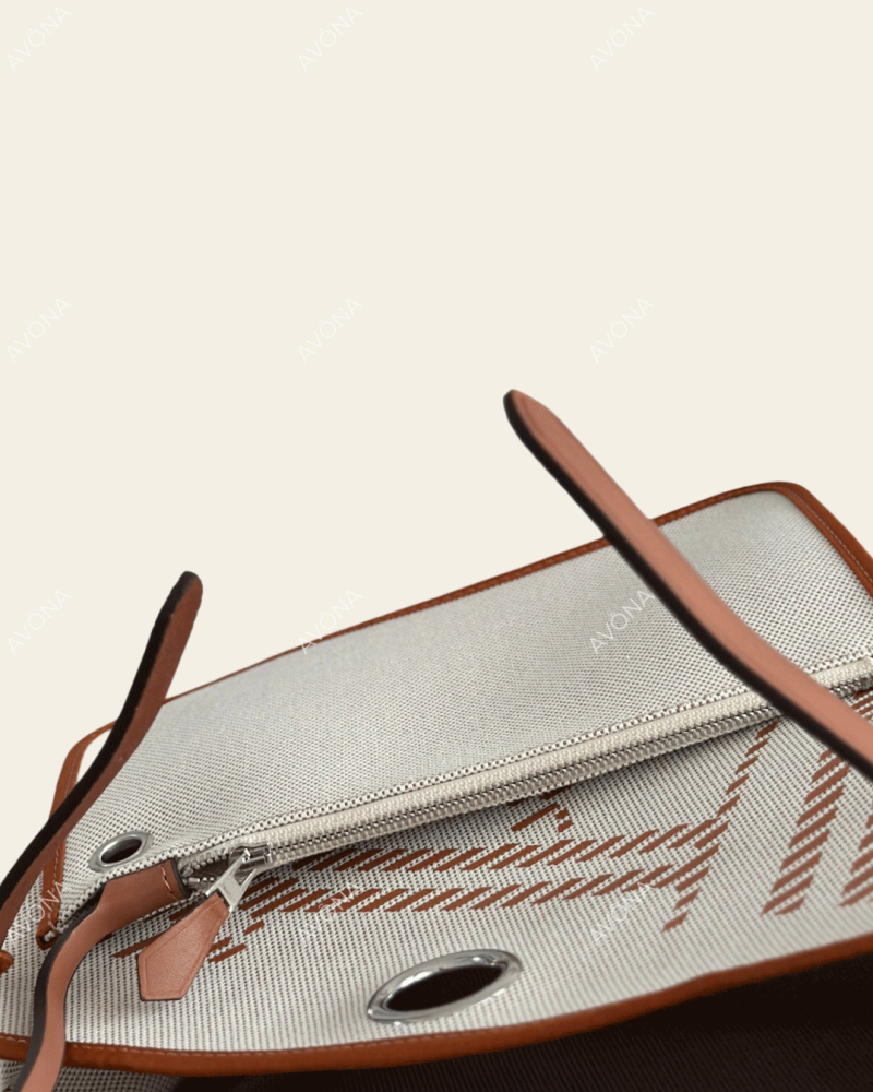 FLORENCE MOZAIK GOLDEN BROWN - M - (W 31 x H 26 x D 9 cm) / SILVER