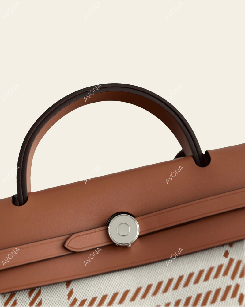 FLORENCE MOZAIK GOLDEN BROWN - M - (W 31 x H 26 x D 9 cm) / SILVER