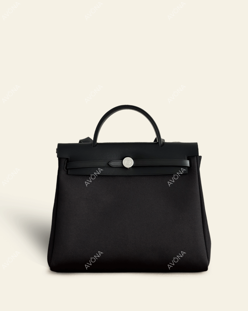 FLORENCE ONYX - M - (W 31 x H 26 x D 9 cm) / SILVER