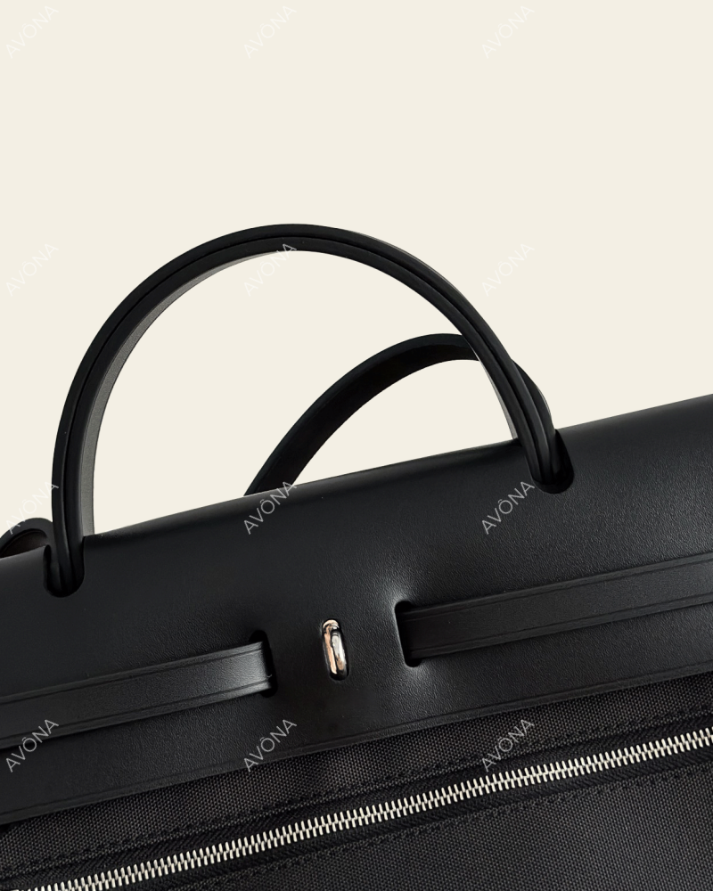 FLORENCE ONYX - M - (W 31 x H 26 x D 9 cm) / SILVER