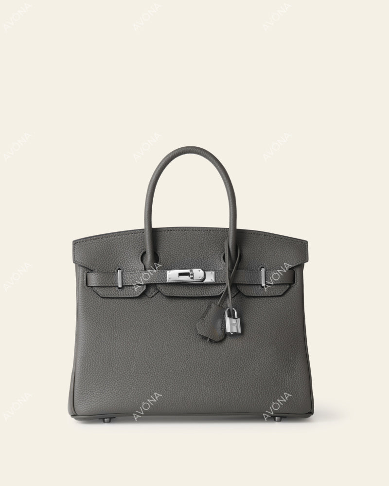 GREY - S - (W 25 x H 21 x D 12 cm) / SILVER