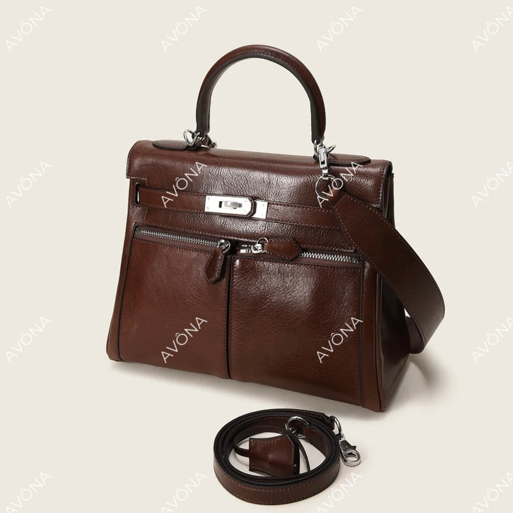 JINX CHICAGO RUSTIC BROWN L (28x22x10cm)