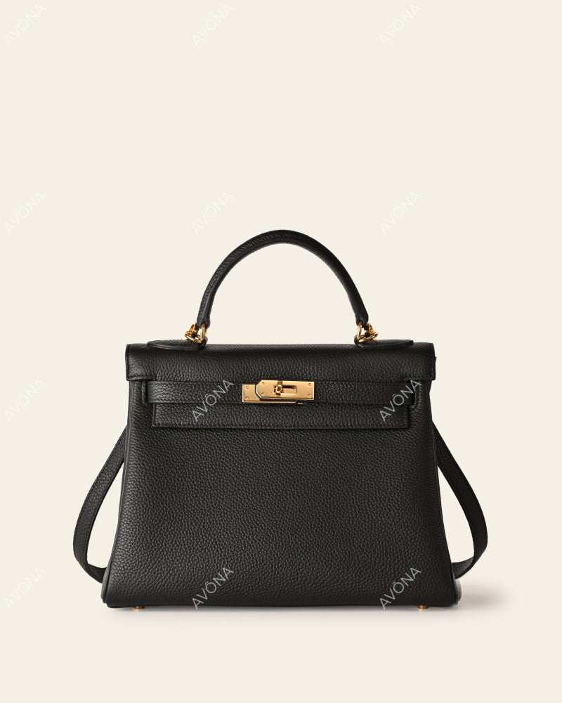 KRONOS - ONYX - M - (W 25 × H 18 × D 6 cm) / GOLD